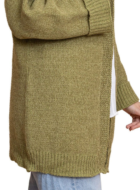 Mint Green Velvet Cardigan - Khotwh